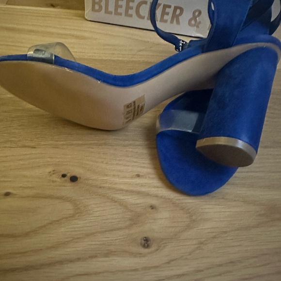 Bleecker & Bond Blue Suede - Picture 2 of 4